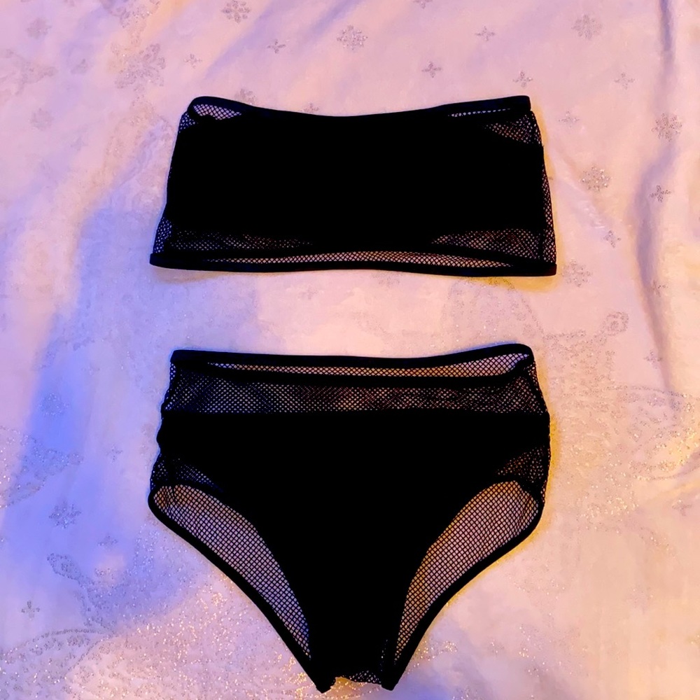 high waisted bikini